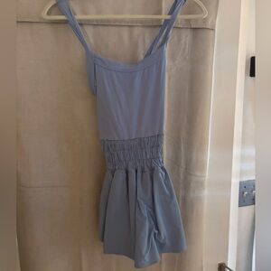 Athletic dress with skort